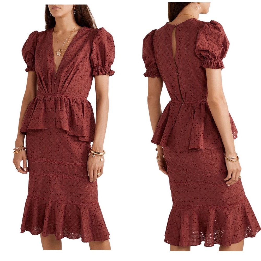 Johanna Ortiz - Dandyism Spice Midi Dress